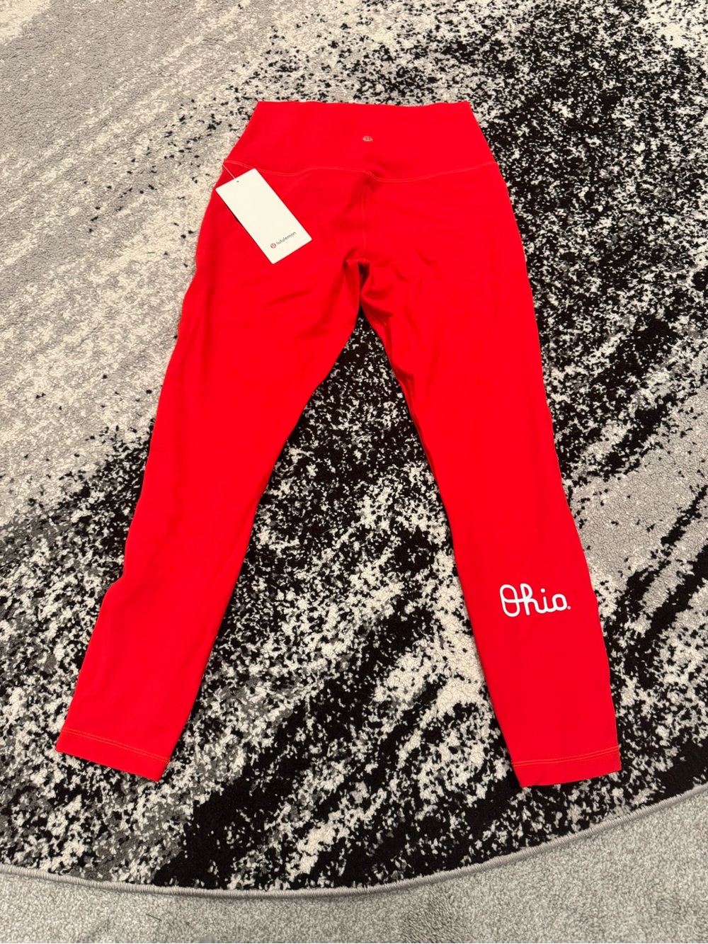 lululemon athletica Red 'Ohio' High-Rise Align Leggings